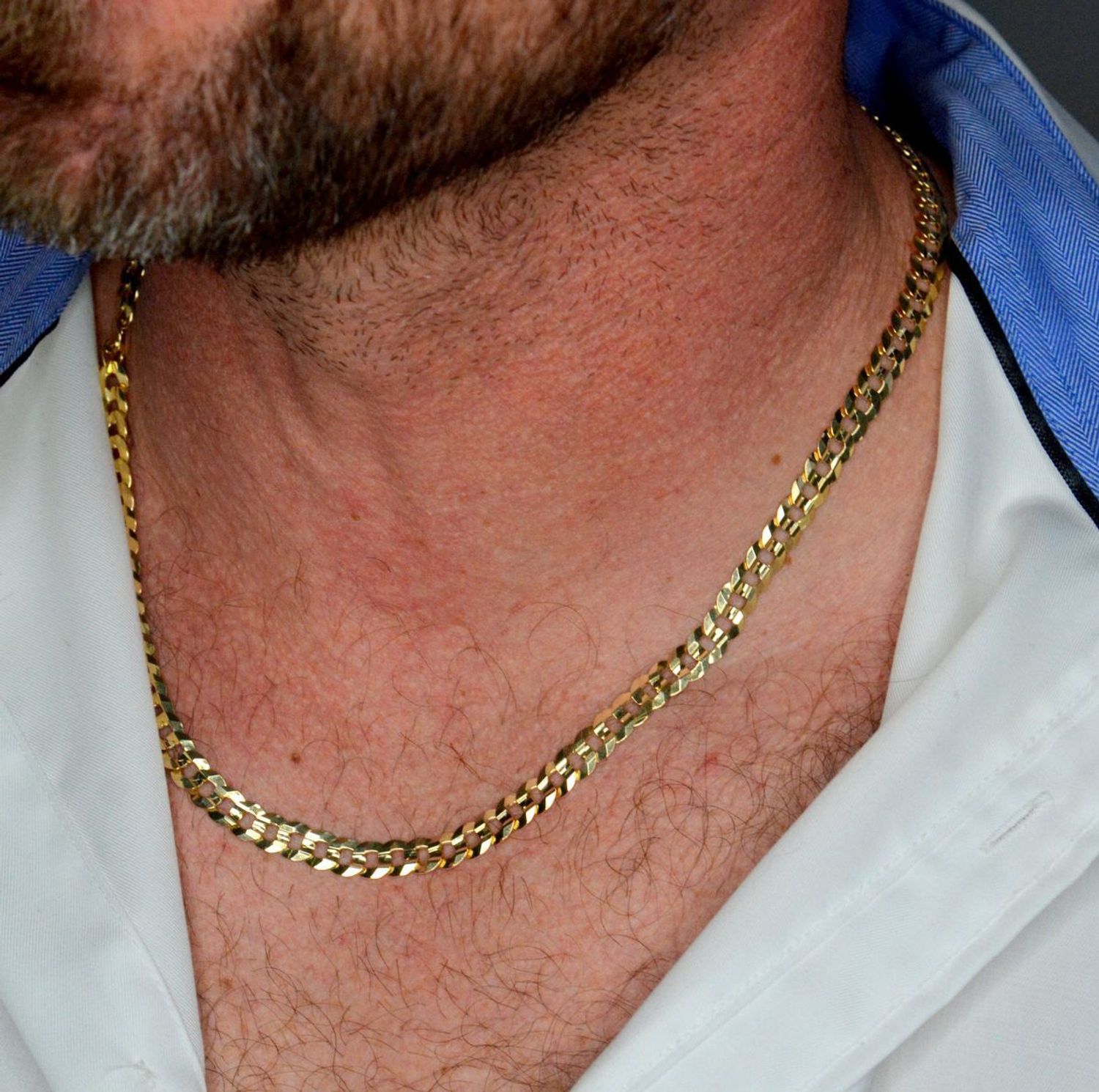 Złoty łańcuszek pancerka 333 6,5mm LA 430K 333 6,5mm (2).jpg